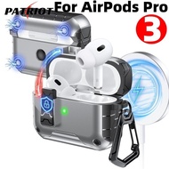 2-in-1 Earbuds Case with Phone Stand for AirPods Pro 3 | Magnet Cover, Cyberpunk Style, Shockproof T