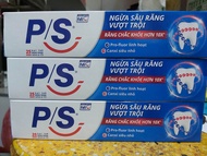 Kem đánh răng ps ngừa sâu răng 180g lốc 3 cây