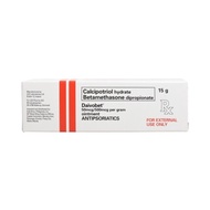 DAIVOBET Calcipotriol hydrate Betamethasone diproprionate 50 mcg/500 mcg Topical Ointment 15g [PRESC