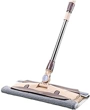 Mop - Mop for Floor Cleaning Microfiber Mop,Squeeze Flat Mop,Rotation Spin Mop Wet/Dry Floor Cleaning Commemoration Day