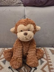 Jellycat 棕色馬騮公仔