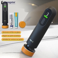 YOUNGSTAR 40W Car Windscreen Glass Oil Film Remove Mini Waxing Polishing Machine 12000RPM Cordless C