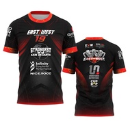 East Vs West 19 Dave Chaffle Boxing Shirt Breathable Fitness Outdoor Table King Men's and Women's 3D