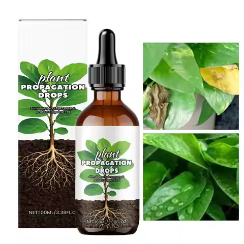 Root Booster 100ml Liquid Root Stimulator Drops for Healthy Plants Strong Roots Indoor Outdoor Garde