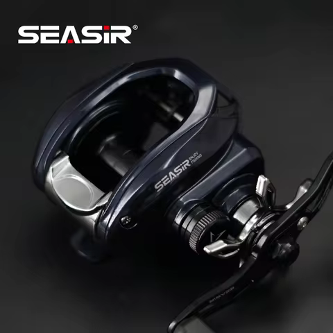 Seasir Vortex Baitcasting Reel 7.:1 High Speed Gear Ratio 5+1BB Max Drag 8kg Fresh Saltwater Fishing