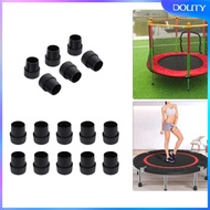 [dolity] Round Mute Trampoline Leg Cap Rubber Protector Non Slip Floor Cushion for Trampoline Bed Sa