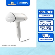 PHILIPS 3000 Series Handheld Garment Steamer - STH3020/16, Portable & Compact, 1000W, 20g/min steam,
