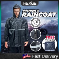 Nexus Car Motorcycle Rain Coat Waterproof Baju Hujan Motor Bicycle Outdoor Raincoat Motorbike Rainsu