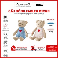 Genuine IKEA FABLER BJORN teddy bear plushie