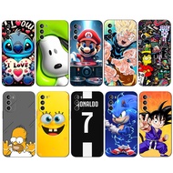 Case For Motorola G52 4G Case Soft Silicone Back Cover For Moto G52 4G Protective Black Tpu Case exc