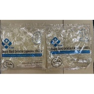 【READY STOCK】EEKOH Kapsul Kosong HALAL Size 0/1 (1000pcs) / Gelatin Empty Capsule / 空胶囊