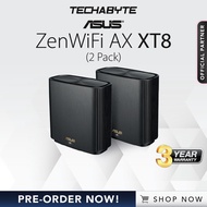 ASUS ZenWiFi XT8 | AX6600 Whole-Home Tri-band Mesh WiFi 6 System (2-Pack)