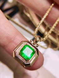 哥倫比亞祖母綠吊墜  1.2克拉