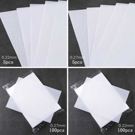 10 Sheets of 0.270.22mm White Edible Wafer Paper Flowers, Edible Frosting Sheets, Icing Sheets, Suga