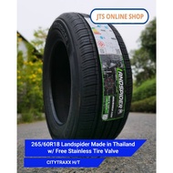 265/60R18 Landspider Citytraxx H/T Made in Thailand w/ Free Stainless Tire Valve