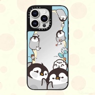 Magnetic MagSafe Bai Jingting Same Style Stupid Little Fur Penguin Suitable for iphone16pro Phone Ca