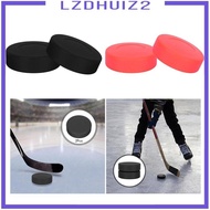 [Lzdhuiz2] 2 Pieces Ice Hockey Puck Ice Hockey Accessories Portable Hockey Ball for