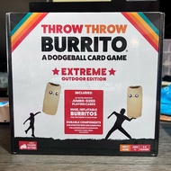 (AUTHENTIC & ON HAND) Throw Throw Burrito Extreme Edition Outdoor Card Game Beach Game