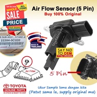 Innova 2.0 Fortuner 2.7 (2006-) Air Flow Sensor (5 Pin) TGN40 TGN51 22204-0C020 / 22204-22010 TOYOTA