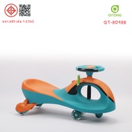 QITONG รถดุ๊กดิ๊ก (SWING CAR) / ดีไซน์โค้งมน สวยงาม และปลอดภัย รับน้ำหนักได้ 50 kg. รุ่นQT-8098B