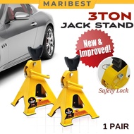 3Ton Heavy Duty Jack Stand For Car Repair (1Pair/2Pcs) Jack Kereta 3Ton Jek Kereta 千斤顶支架 Service Lift Automotive