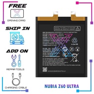 Battery For ZTE NUBIA Z60 ULTRA NX721J , Li3959T45P8h816761 | 6000 mAh (Bateri)
