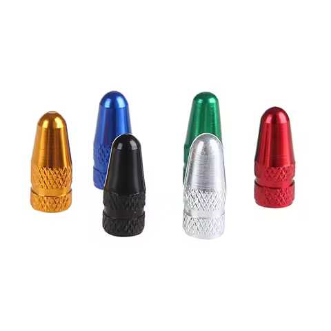 4Pcs Aluminum Alloy Road MTB Track Racing Bike Tube Tyre Bicycle Tire Wheel FV French Valve cap Pres