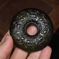 A Red Mountain Culture Meteorite Meteorite Safe Buckle Back Gossip Old Objects Collectibles Antique 