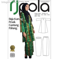 ✑POLA BAJU RJPOLA KURUNG PAHANG PLUS SIZE