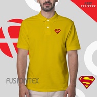 FusionTex Polo T-shirt Baju Kolar" 100% Premium Cotton Baju lelaki and Perempuan Unisex