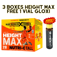 BUY 3 TAKE 1 VIAL GLOXI HeightMaxx Nutri-C Tall 20capsules