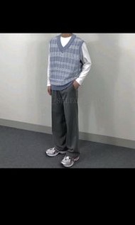 simon select shop 藍色 針織背心