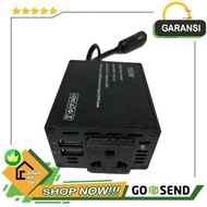TAFFWARE POWER INVERTER MOBIL DENGAN 2 USB PORT 150W 220V - PI-150W - TRALA