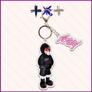 HT Tomorrow X Together TXT Yeonjun SOLO GGUM PPULBATU Cartoon acrylic keychain bag pendant fans souv
