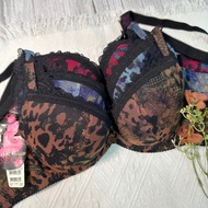 Maduo Printed Lace Underwear Steel Ring Women Concentrated Leopard Print RA0212 With Invoice
