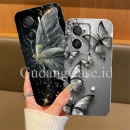 Vivo IQOO Z7 5G Silicone IQOO Z7X 5G Butterfly Motif Case Pro Camera