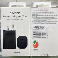 Samsung65W Original UK Standard Charger65w Super fast charge65W Double PD+USB Charging plug EPT6530A