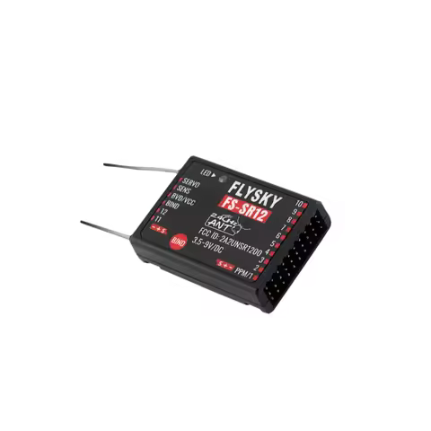 Flysky Receiver FS-R7V FS-R7D 7CH/ FS-R4P 4CH/ FS-SR12 12CH 2.4G Receiver Can Be PPM/IBUS Output for