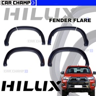 Toyota Hilux Conquest 2021 to 2022 OEM Fender Flare SLIM TYPE ( Car Accessories)