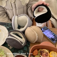 Featured Lao Hutong/Earmuffs Suede Folding Earmuffs Men Women Winter Fleece Warm Windproof Riding Ba