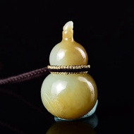秒殺價 天然新疆和田玉葫蘆吊墜 玉質細膩溫潤