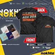 Baju DI SEBALIK KEJAYAANKU ADA DOA ISTERI-ISTERIKU Microfiber Short Sleeve XS - 5XL T-Shirt ISTERIV2