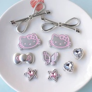 Plastic charm Set with cute cross-shaped sandals with buttons jibbitz crocs crocs charm crocs button