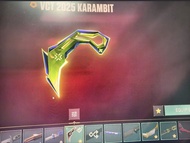 Valorant VCT 2025 Karambit 爪刀