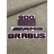 New G-Class Car Logo G900 Subo BRABUS Modified Logo Word Logo BRABUS Unique Displacement Logo Sticke