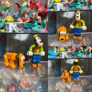 日本稀有迪士尼積木人唐老鴨高飛 Goofy Pluto 布魯托 布魯圖 狗Lego毛絨公仔吊飾掛件。Daisy黛絲黛西Donald Duck Donald duck 米奇老鼠Mickey mouse三