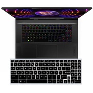 Keyboard Protector MSI GL66, Cyborg 15, BRAVO 15, GF76, GL76, Stealth 16, Warior GF66 2021 Raider GE