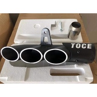 Universal Motorcycle Exhaust Muffler Pipe Canister Pipe TOCE Modified Exhaust Muffler Pipe