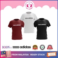 Adidas Tee / Baju Adidas/ baju lelaki perempuan/Tshirt Female / Male/ 100% Cotton/Unisex/Baju kosong/Fashion