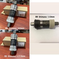 BB Shimano 110m 117.5mm 123mm Bottom Bracket BB Box Shimano 117.5mm 123mm 110mm